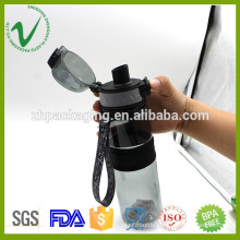 New design empty cylinder Customized Water Plastic Bottle